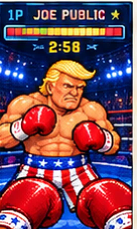 Joe Public in the ring