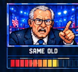 Same old — The panel channel. Everyone talks, nobody listens.