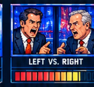 Left vs. right — One more hot take. One more excuse.
