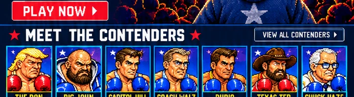 Meet the contenders: The Don, Big John, Capitol Hill, Coach Walz, Rubio, Texas Ted and Chuck Haze.